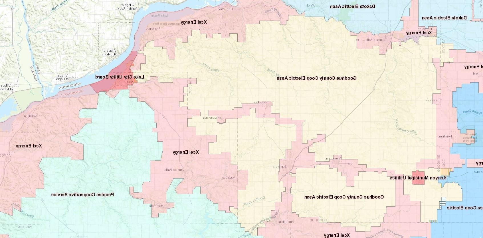 GCCEA Service Area Map